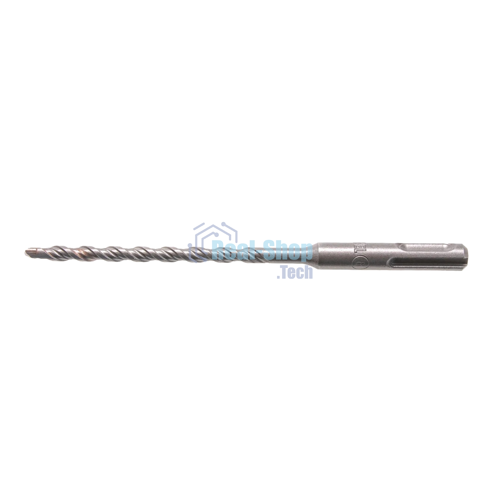 Бур по бетону Denzel двойная спираль, Cobalt W-tip, 6x160 мм, SDS PLUS
