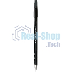 Набор ручек шариковых Deli Think EQ8-BK, черные чернила (12шт), линия 0.5мм