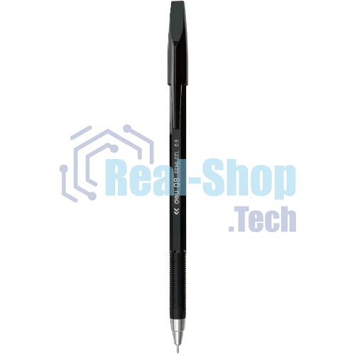 Набор ручек шариковых Deli Think EQ8-BK, черные чернила (12шт), линия 0.5мм