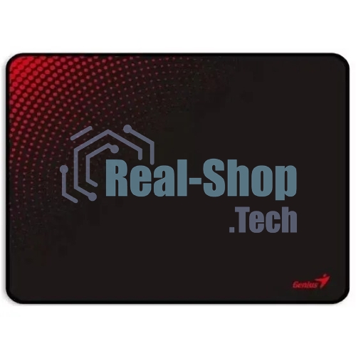 Коврик для мыши Genius G-Pad 230S. Нескользящая резиновая основа с микротекстурированной гладкой поверхностью. Размер: 230 x 2.5 x 190 мм. черный