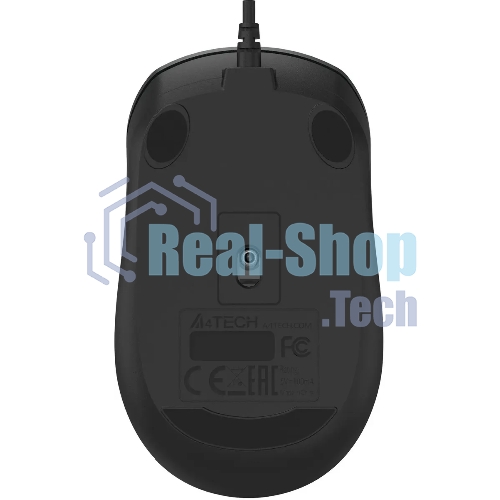 Мышь проводная A4Tech Fstyler FM26S серый/черный, 1600 dpi, USB, кнопки - 4
