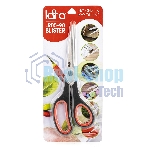 Ножницы LARA LR05-90 BLISTER 21,5 см, прорезиненные ручки, сверхострая заточка, нержавеющая сталь 2CR14