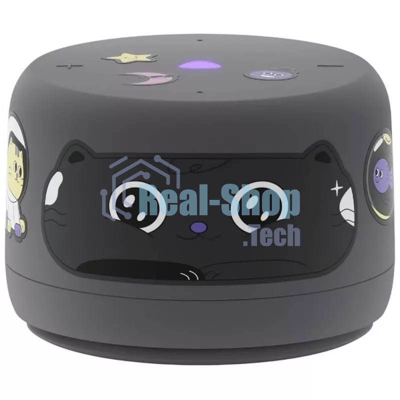 Умная колонка Яндекс Станция Лайт 2, 6Вт, компактная, 1 динамик, Matter, Wi-Fi, Bluetooth 5.0, Алиса, серый