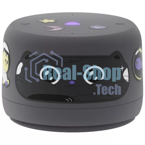 Умная колонка Яндекс Станция Лайт 2, 6Вт, компактная, 1 динамик, Matter, Wi-Fi, Bluetooth 5.0, Алиса, серый