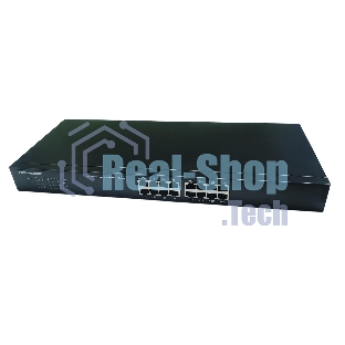 Коммутатор неуправляемый NEOMAX NMS-116P-1000-SR, 16 портов 1000 Mbps, металл Rack
