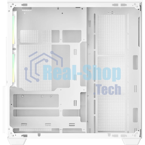 Корпус Ocypus Delta C74 ARGB White, Midi-Tower, белый, 2 x 120 мм