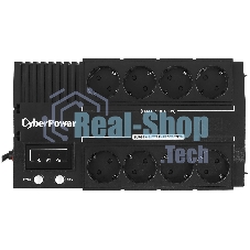 Источник бесперебойного питания CyberPower BS650E NEW/650 ВА/390 Вт/8 х CEE 7 (евророзетка)