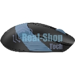 Мышь беспроводная A4Tech Fstyler FB10CS черный/синий, 2000 dpi, радиоканал, Bluetooth, USB, кнопки - 4