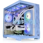 Компьютерный корпус Thermaltake View 380 TG ARGB синий без БП ATX 6x120мм 2x140мм 1x200мм 2xUSB3.0 audio bott PSU