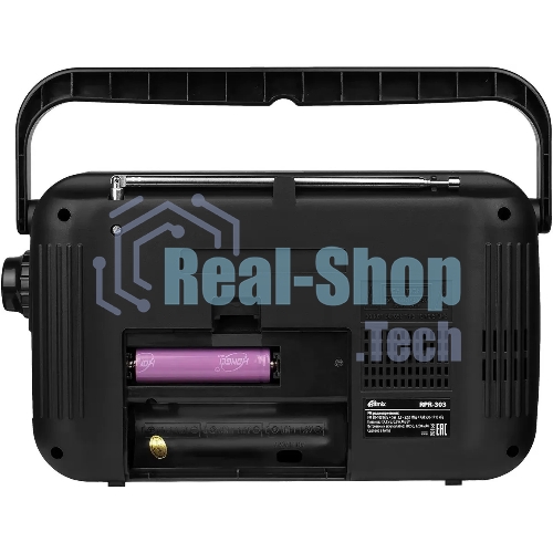 Радиоприемник Ritmix RPR-303, черный