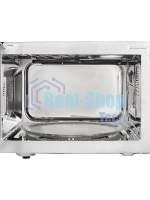 Микроволновая печь BBK 25MWC-992T/WB белый/черный, 25 л, 900 Вт, переключатели - кнопки, поворотный механизм