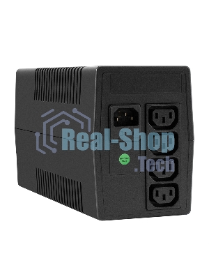 Источник бесперебойного питания ExeGate Power NB-450.LED.AVR.4C13 (450VA/270W, LED, AVR, 4*C13, батарея 12V 4.5Ah, Black)