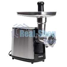Мясорубка электрическая Centek CT-1617 Juice серебристый, 2000 Вт, 2.0 кг/мин, реверс, защита от перегрузки, насадки - 5