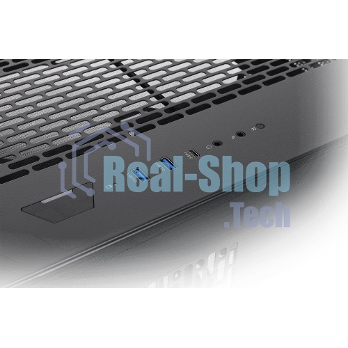 Компьютерный корпус Thermaltake CTE E550 TG черный без БП ATX 8x120мм 6x140мм 2xUSB3.0 audio bott PSU