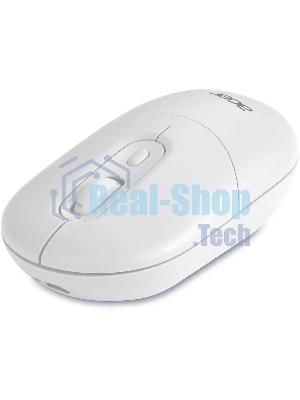 Мышь беспроводная Acer OMR301 белый, 1600 dpi, радиоканал, Bluetooth, USB, кнопки - 4