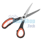 Ножницы LARA LR05-90 BLISTER 21,5 см, прорезиненные ручки, сверхострая заточка, нержавеющая сталь 2CR14