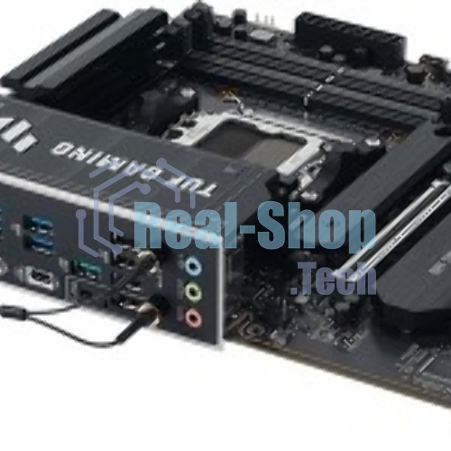 Материнская плата ASUS TUF GAMING X870E-PLUS WIFI7, AM5, AMD X870E, 4xDDR5, 4xSATA, 4xM.2, 1xPCIe 5.0 x16, 1xPCIe 4.0 x4, 1xPCIe 3.0 x1, 1xHDMI, 1x2.5Gb LAN, Wi-Fi 7, Bluetooth 5.4, 2xUSB-C 40Gbps, 3xUSB-A 10Gbps, 4xUSB-A 5Gbps, 4xUSB-A 2.0, 3x3.5 мм, 7.1, ATX