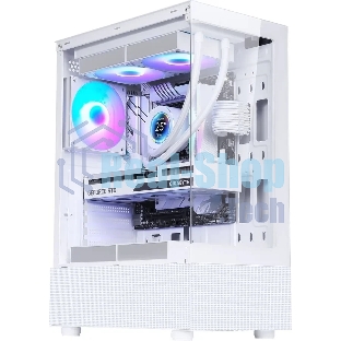 Компьютерный корпус AeroCool/Formula Crystal Z1 белый без БП ATX 2xUSB 2.0 1xUSB 3.0 audio bott PSU