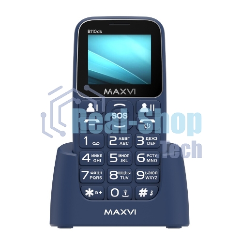 Мобильный телефон Maxvi B110ds синий