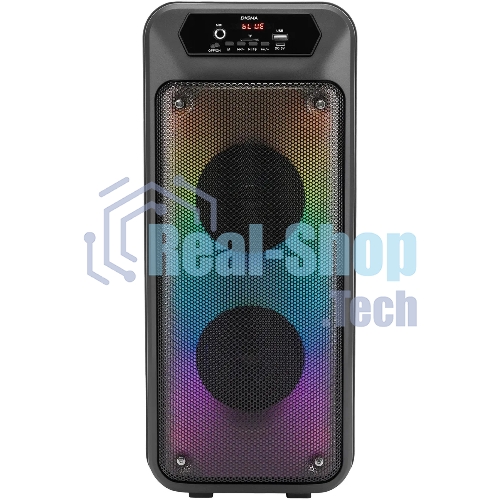 Минисистема Digma D-MC1705 черный 100Вт FM USB BT micro SD