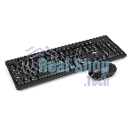 Комплект клавиатура+мышь ExeGate Professional Standard Combo MK260 беспроводной, USB, 1200 DPI, чёрный