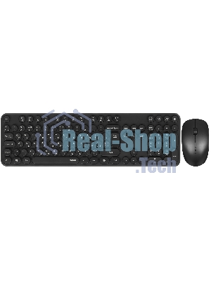 Комплект клавиатура+мышь Rapoo X260S беспроводной, USB, 1000 DPI, чёрный