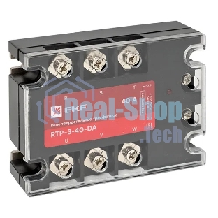 Реле твердотельное трехфазное RTP-40-DA PROxima EKF rtp-3-40-da