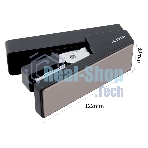 Степлер Deli ENS081BLACK Nusign 24/6 26/6 (25листов) черный 100скоб коробка
