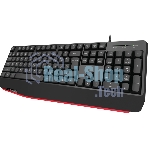 Клавиатура проводная Defender Atom HB-546, USB, черный