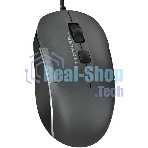 Мышь проводная A4Tech Fstyler FM26S серый/черный, 1600 dpi, USB, кнопки - 4