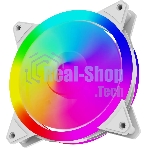Вентилятор для корпуса Bloody BD-CF120ARGb4 ARGb белый, 120 мм, 1600 об/мин, 26 дБ, 4 pin