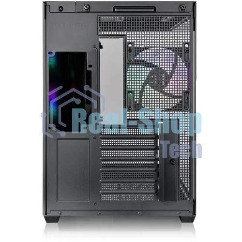 Компьютерный корпус Thermaltake View 380 TG ARGb черный без БП ATX 6x120мм 2x140мм 1x200мм 2xUSB3.0 audio bott PSU