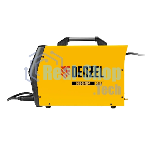 Аппарат инвертор. полуавтомат. cварки Denzel IMIG-205SDR, 200 А, ПВ 60%, катушка 5 кг