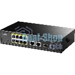Коммутатор Cudy GS1010PS2, 8×1 Гбит/с, 2×1 Гбит/с Combo (RJ-45/SFP), 2×1 Гбит/с SFP