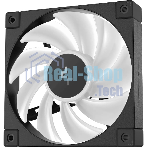 Вентилятор для корпуса DEEPCOOL FD12 черный, 120 мм, 2050 об/мин, 26.9 дБ, 4 pin