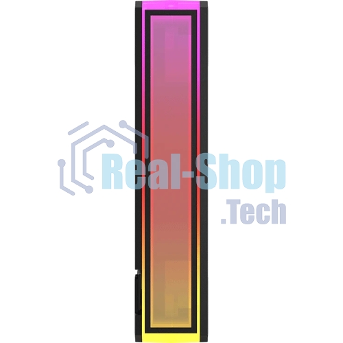 Вентилятор для корпуса Bloody CF-11 LCD ARGb 120х120x25 черный 4-pin 32дБ (упак.:1шт) (CF-11-ARGb120-BK) Ret