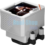 Система охлаждения PCCooler GT360 ARGb Display WH (310W, 360мм, LED temp., белый, ARGb/Fans: 3x120мм, 99CFM, 41.5dBA, 3000RPM/Pump 15dBA, 2600RPM, Rad thickness 27мм/S: 1851, 1700, 1200, 115X, AM5, AM4)