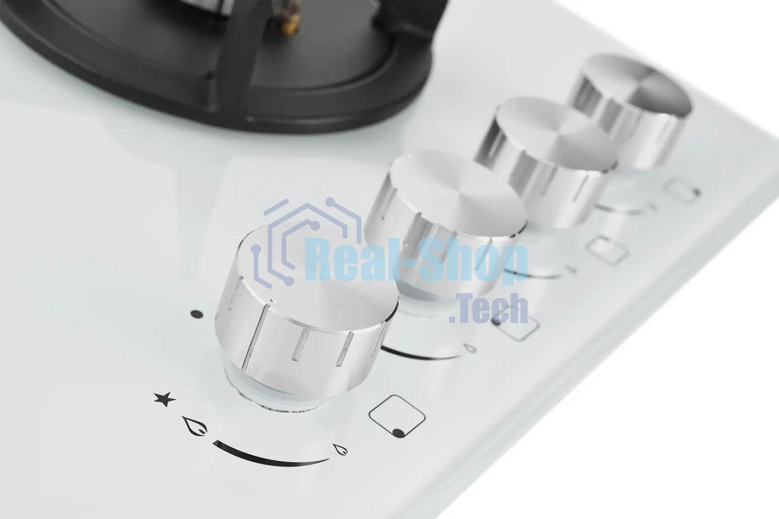 Варочная панель газ ZUGEL ZGH603W, белая