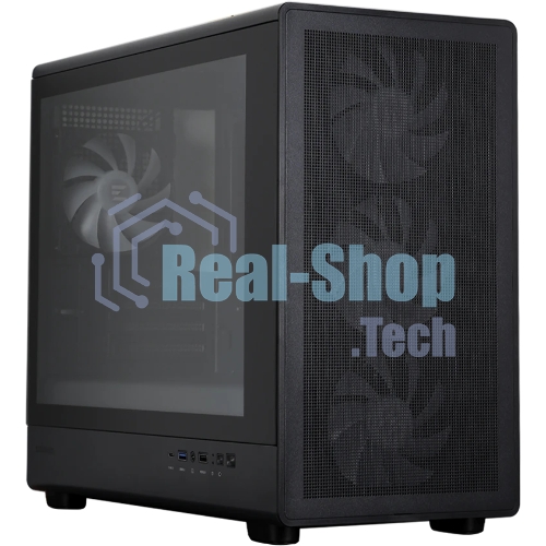 Компьютерный корпус ZALMAN M5, MATX, BLACK, WINDOW, 1xCombo (3.5'' or 2.5''), 1x3.5