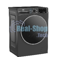 Стирально-сушильная машина Beko B3DFR57H22A антрацит, загрузка фронтальная 7.5кг, 1200 об/мин., класс: B