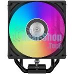 Устройство охлаждения (кулер) PcCooler RT500 Digital BK ARGb RT500-BKAWYL-GL черный 120мм алюминий+медь 2200rpm 32db 4-pin 240W
