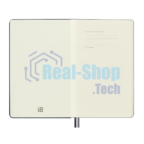 Блокнот Moleskine CLASSIC EXPENDED QP062EXPB20 Large 130х210 мм 400 стр. нелинованный твердая обложка синий сапфир