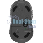 Мышь беспроводная Logitech M650 графитовый, 4000 dpi, радиоканал, Bluetooth, USB, кнопки - 5