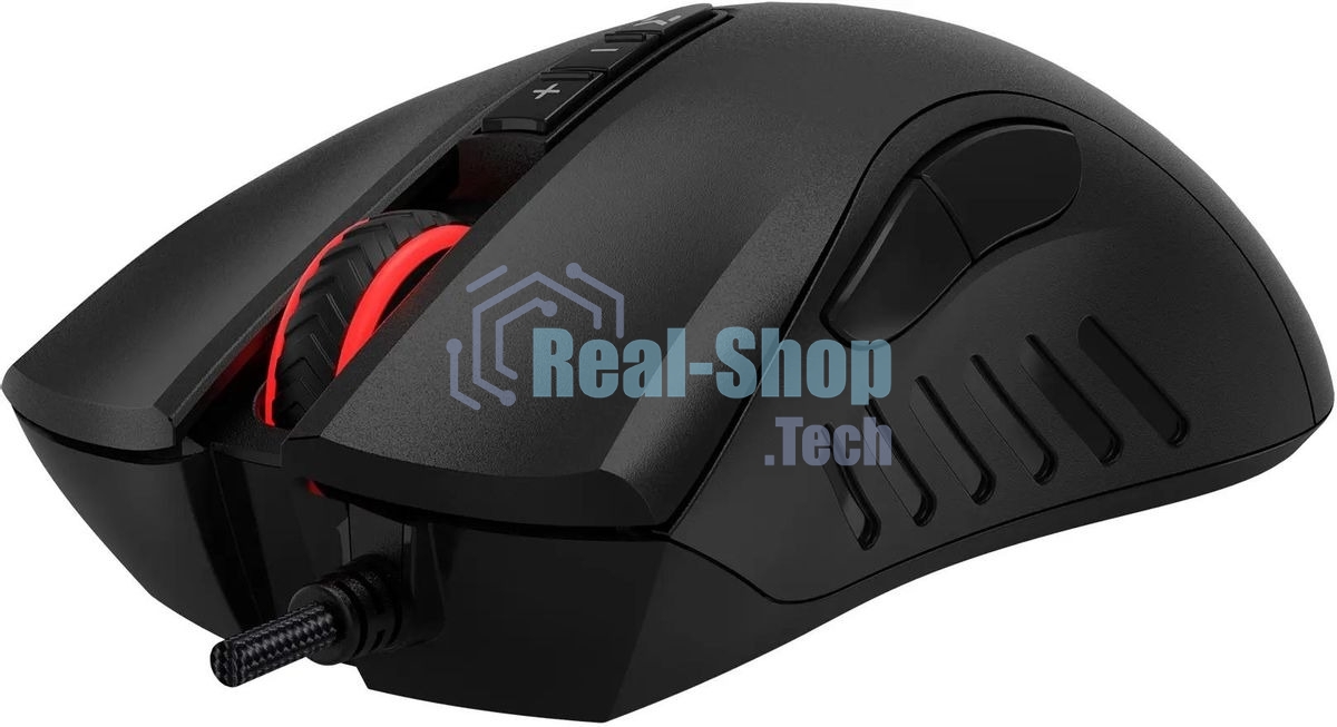 Мышь проводная A4Tech Bloody ES5 черный, 3200 dpi, USB Type-A, кнопки - 8