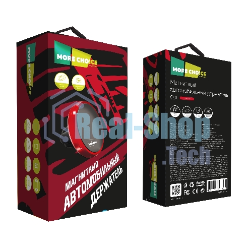 Автомобильный держатель MORE CHOICE C01 красный