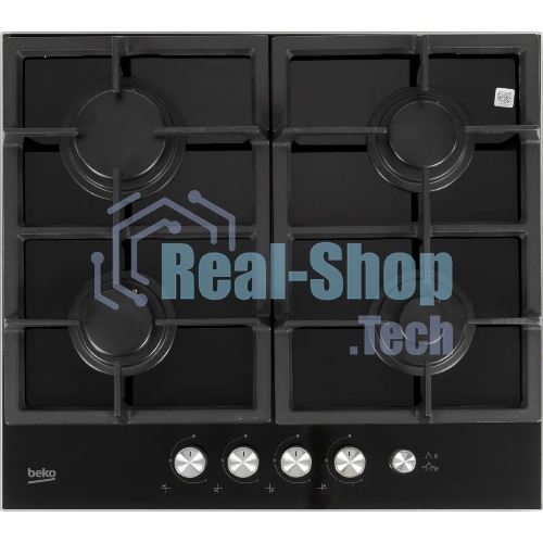 Газовая варочная панель Beko HILG64235S черный