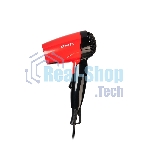 Фен Centek CT-2230 RBL красный/черный, 1200 Вт, компактный