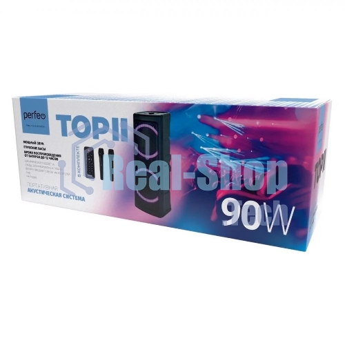 Колонка Bluetooth PERFEO (PF_D0349) ”TOP II”, черный