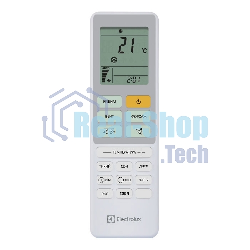Блок внутренний сплит-системы Electrolux EACS/I-24HAL/N8/in инвертор, 24000 BTU, 45 м², 33 дБ, охлаждение, обогрев, осушение, белый