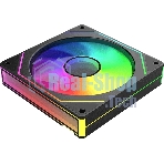 Вентилятор для корпуса Bloody CF-11 LCD ARGb 120х120x25 черный 4-pin 32дБ (упак.:1шт) (CF-11-ARGb120-BK) Ret